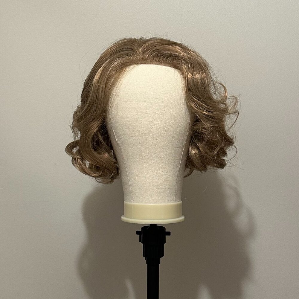 13” Short Dirty Blonde Synthetic Wig • Soft Waves • Natural Look